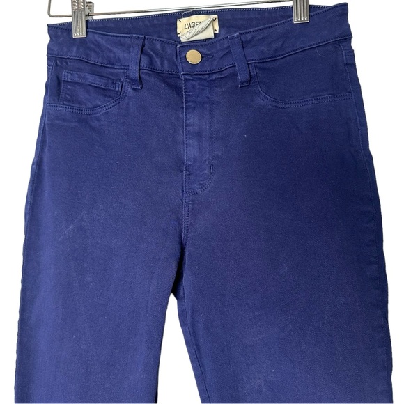 L'AGENCE Piper High Rise Skinny Rinse Jeans Size 28 - Picture 4 of 11